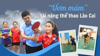 “Ươm mầm” tài năng thể thao Lào Cai