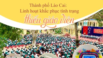 Thành phố Lào Cai: Linh hoạt khắc phục tình trạng thiếu giáo viên