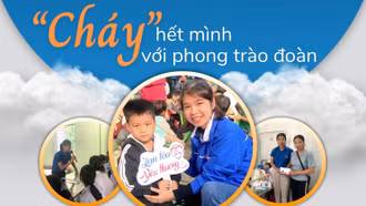 “Cháy” hết mình với phong trào đoàn