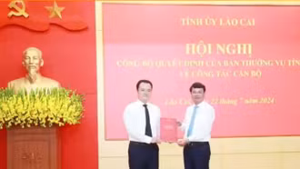 Đồng chí Giàng Quốc Hưng giữ chức vụ Trưởng Ban Nội chính Tỉnh uỷ Lào Cai