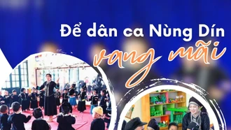 Để dân ca Nùng Dín vang mãi