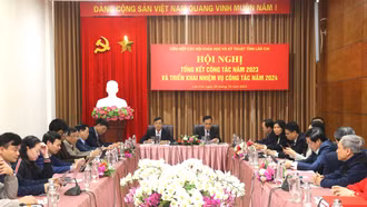 Liên hiệp các Hội Khoa học và Kỹ thuật tỉnh tổng kết công tác năm 2023 và triển khai nhiệm vụ công tác năm 2024