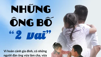 Những ông bố “2 vai”