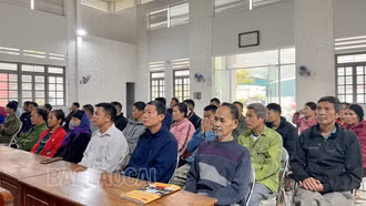 Hơn 500 triệu đồng hỗ trợ người dân xã Bản Cầm (Bảo Thắng) khắc phục hậu quả sau thiên tai