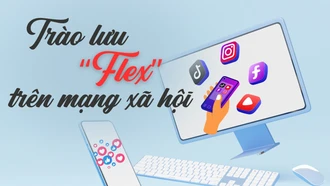 Trào lưu “flex” trên mạng xã hội