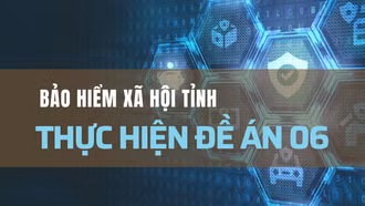 Bảo hiểm xã hội tỉnh thực hiện Đề án 06