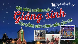 Rộn ràng không khí Giáng sinh của đồng bào công giáo Lào Cai