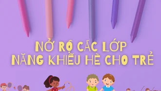 Nở rộ các lớp năng khiếu hè cho trẻ