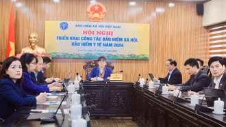 Hội nghị trực tuyến toàn quốc triển khai công tác BHXH, BHYT năm 2024