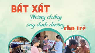 Bát Xát phòng, chống suy dinh dưỡng cho trẻ