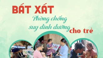 Bát Xát phòng, chống suy dinh dưỡng cho trẻ