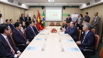 Thắt chặt hơn nữa quan hệ đối tác toàn diện giữa hai nước, hai Quốc hội Việt Nam và Brazil