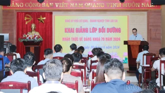 92 học viên tham gia bồi dưỡng nhận thức về Đảng khóa 79