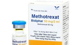 Đình chỉ lưu hành và thu hồi toàn bộ thuốc điều trị ung thư Methotrexat Bidiphar 50 mg/2ml