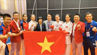 Karate Việt Nam kết thúc SEA Games 32 với 6 HCV, gấp đôi chỉ tiêu đề ra