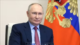 Bầu cử tổng thống Nga: Ông Vladimir Putin tái đắc cử