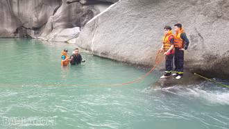 Bắt cá suối trong đêm, 1 thanh niên ở Bảo Thắng đuối nước tử vong