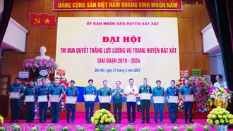 Huyện Bát Xát tổ chức Đại hội thi đua Quyết thắng lực lượng vũ trang giai đoạn 2019 - 2024