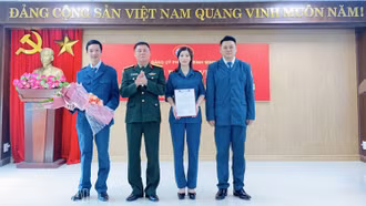 Thành phố Lào Cai là địa phương đầu tiên hoàn thành việc thành lập chi bộ quân sự cấp xã