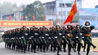 Tổng duyệt Lễ kỷ niệm 70 năm Chiến thắng Điện Biên Phủ