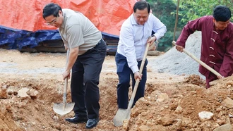 Thủ tướng Phạm Minh Chính: "Ai có gì góp nấy" để xóa nhà tạm, nhà dột nát cho người nghèo