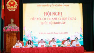 Đáp ứng sự tin tưởng và kỳ vọng của cử tri và Nhân dân