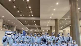 Hàn Quốc tiếp nhận lao động nước ngoài đợt đầu năm 2024