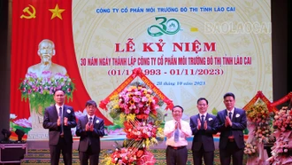 Công ty Cổ phần Môi trường Đô thị tỉnh Lào Cai kỷ niệm 30 năm thành lập