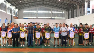 Khai mạc Giải cầu lông - bóng bàn trung, cao tuổi năm 2023