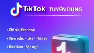 Mất gần 700 triệu đồng vì tin lời quảng cáo "lướt TikTok, kiếm thu nhập"