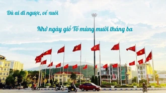 Nhớ ngày giỗ Tổ mùng mười tháng ba