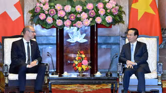 Chú trọng thúc đẩy hợp tác Việt Nam - Thụy Sĩ trên nhiều lĩnh vực