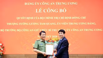 Bộ Chính trị chỉ định Bí thư Đảng ủy Công an Trung ương