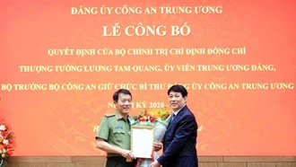 Bộ Chính trị chỉ định Bí thư Đảng ủy Công an Trung ương