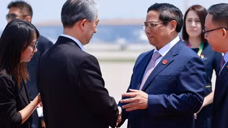 Thủ tướng Phạm Minh Chính tới Bắc Kinh, Trung Quốc