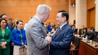 Chủ tịch Quốc hội Vương Đình Huệ: Đánh giá cao cam kết của Chính phủ Hoa Kỳ xem xét công nhận quy chế kinh tế thị trường cho Việt Nam