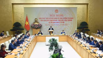 Tháo gỡ khó khăn về tăng trưởng tín dụng cho sản xuất, kinh doanh, ổn định kinh tế vĩ mô