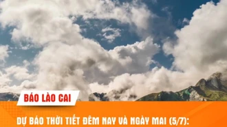 Các khu vực trong tỉnh giảm mây, trời nắng