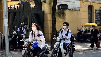 Ngăn chặn nguy cơ tai nạn giao thông với học sinh