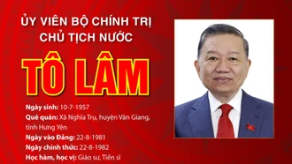 Tiểu sử Chủ tịch nước Tô Lâm