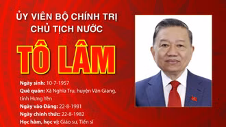Tiểu sử Chủ tịch nước Tô Lâm