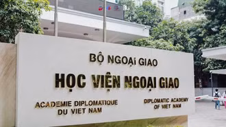 Học viện Ngoại giao công bố điểm chuẩn xét tuyển học bạ năm 2024