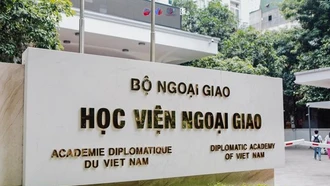 Học viện Ngoại giao công bố điểm chuẩn xét tuyển học bạ năm 2024