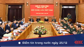 Điểm những tin tức nổi bật trong nước ngày 25/12