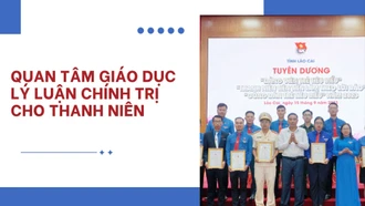 Quan tâm giáo dục lý luận chính trị cho thanh niên