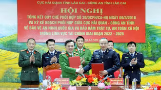 Ký kết quy chế phối hợp về bảo vệ an ninh quốc gia và bảo đảm trật tự, an toàn xã hội trong lĩnh vực tài chính