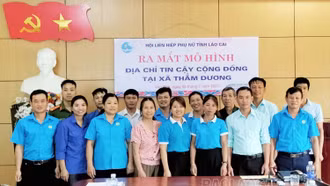 Ra mắt mô hình “Địa chỉ tin cậy tại cộng đồng” xã Thẳm Dương