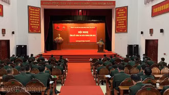 Tổng kết công tác biên phòng năm 2023 và phát động phong trào thi đua năm 2024