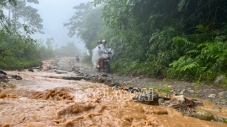 Mưa dông sắp bao phủ các địa phương trong tỉnh