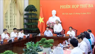 Chủ tịch nước Tô Lâm chủ trì phiên họp thứ ba Ban Chỉ đạo Tổng kết 40 năm đổi mới